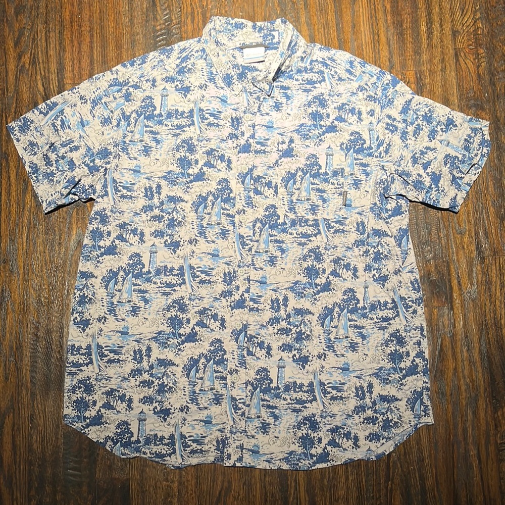 XL Blue Sailboat PFG